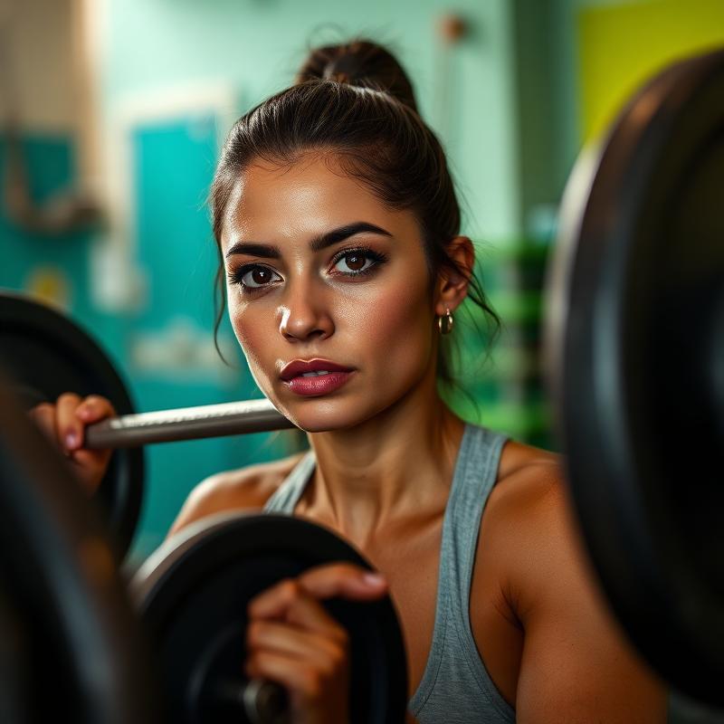 Musculação na academia